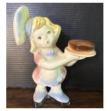 Elsa Baker Girl Mid Century Figurine 1950