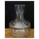 Heisey Depression Era Colonial Glass Water Bottle