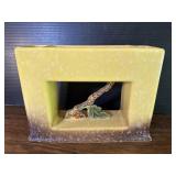 Roseville Pottery Artwood Yellow Planter Vase