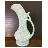 McCoy Pottery Grapevine Ewer Pitcher Blue