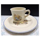 Child's Nursery Rhyme Dish Set Salem Bo Peep