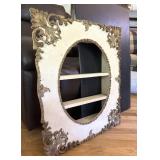 Antique Shadow Box Ornate Framed Wall Shelf