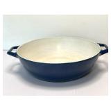 Nacco Denmark M3 Blue Enameled Cast Iron Pan