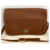 Vintage Coach Convertible Clutch Bag British Tan