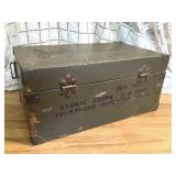 WWII US Army Signal Corps Telephone Chest