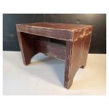 Primitive Wood Step Stool