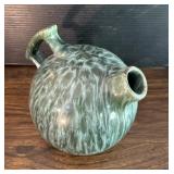 Camark Pottery Drip Glaze Ball Jug Pitcher