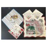 Vintage Souvenir Handkerchiefs