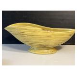 McCoy Harmony Yellow Glaze MCM Boat Planter