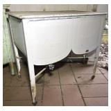 Vintage Ideal Double Basin Metal Wash Tub