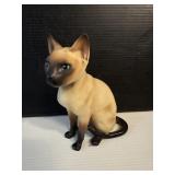 Siamese Cat Figurine Vintage Lefton Ceramic