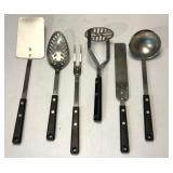 Ecko Forge Kitchen Utensil Set Mid Century