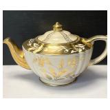 Sadler Gold Luster Porcelain Teapot