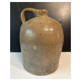 Antique Salt-Glazed Stoneware Jug