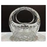 Fifth Avenue Lead Crustal Basket Bowl