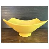 Frankoma Pottery Rice Bowl F34 Yellow MCM