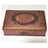Louis Sherry New York Candy Tin Hinged Lid