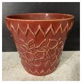McCoy Pottery Zig Zag Flower Planter Pot