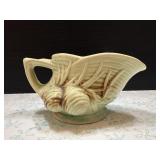 McCoy Pottery Pine Cone Creamer Green Glaze
