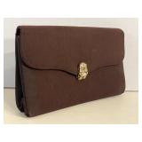 Garay Vintage Clutch Purse w/ Jeweled Clasp