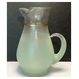 MCM Blendo Frosted Green Pitcher