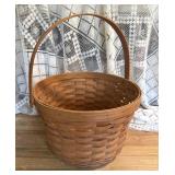 Longaberger Apple Basket Hand Woven Vintage