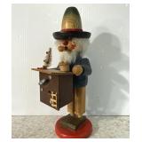 Wooden German Man Music Box Figurine