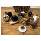Antique Door Knob Hardware Assortment