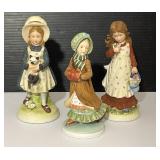 Holly Hobbie Porcelain Figures