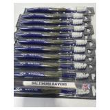 Box 12 Baltimore Ravens Soft Angled Bristle