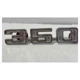 Chevrolet 350 Engine Fender Emblem 3.25"