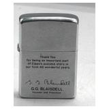 1972 Zippo 40th Anniversary Blaisdell Lighter