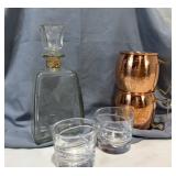 John McNaughton Maple Leaf Decanter Copper Mule