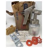 Vintage Craftsman Spray Gun w/ Box & Manual