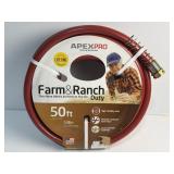 New Apex Pro Farm & Ranch 50ft Garden Hose