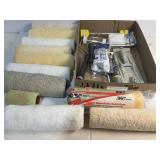 Paint Roller Covers, Frames & Edger Lot