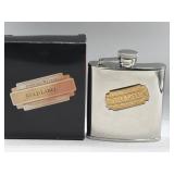 Johnny Walker Stainless Steel 5oz Gold Label