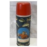 Aladdin "Angler" No. 51 Qt Thermos w 3 Nested