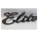 Vintage Ford Elite Emblem 4"