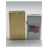 Storm King Slim Lighter American Flag w/ Box