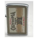Vintage Olympia Beer Advertising Lighter