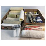 Paint Roller Covers, Frames & Edger Lot