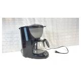 Braun drip coffee pot powers on