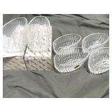 Princess House Lead Crystal Flatware Servers