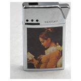 Vintage Bentley Lighter w/ Fragonard Art Panel