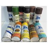 Lot of 11 Spray Paint Rust-Oleum John Deere