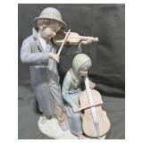 Japanese Porcelain Musicians Figurine