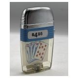 Vintage Scripto VU Lighter, Hearts Hand