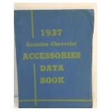 1937 Genuine Chevrolet Accessories Data Book