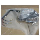 NOS Motorcycle Marker Light Checkered Lens